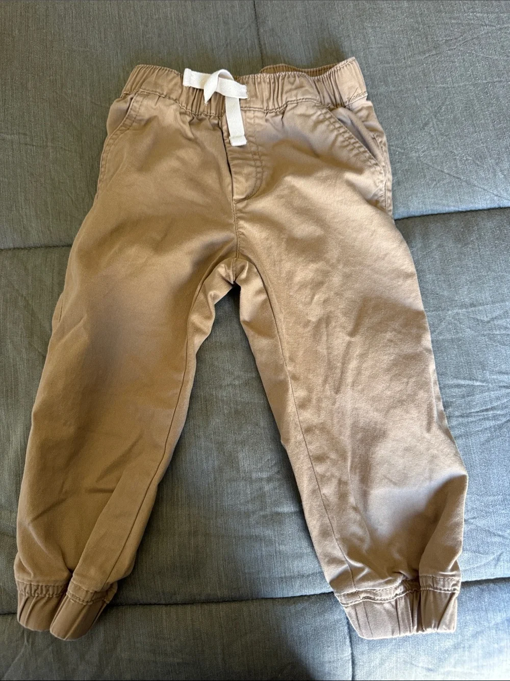 GAP Kids Navy and Khaki Pull-On Joggers - 2 Pack (2 yrs old)
